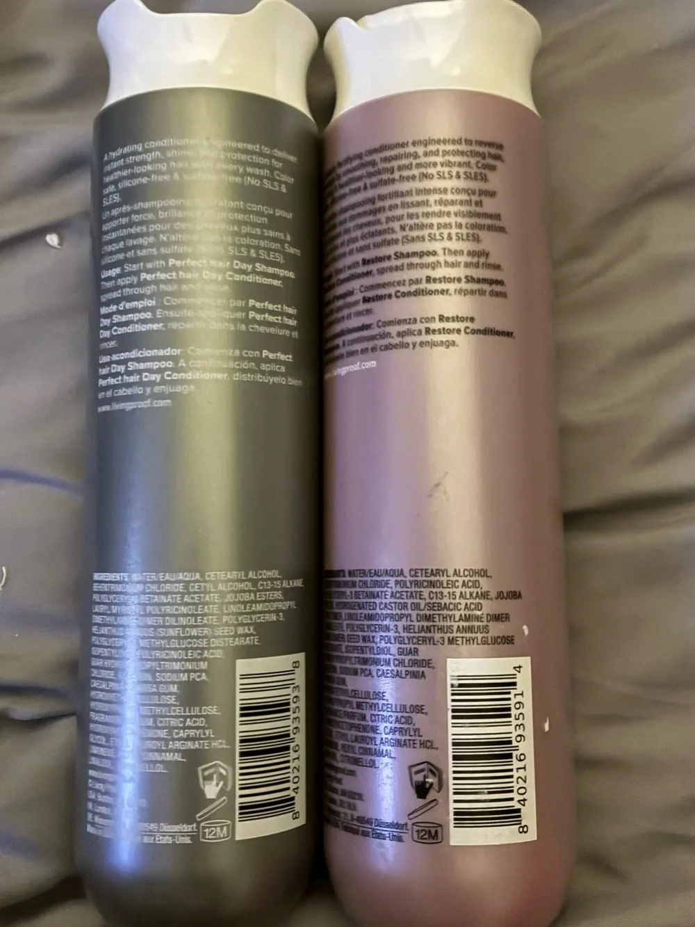 Living Proof Conditioner Bundle PHD Perfect Hair Day + Restore 8 oz New
